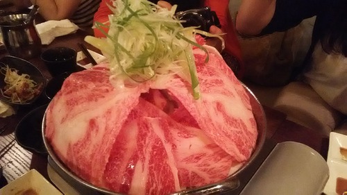 夏の鍋もいいですね　「コンロ屋」 大衆肉処酒場　代々木 _f0128714_20201325.jpg