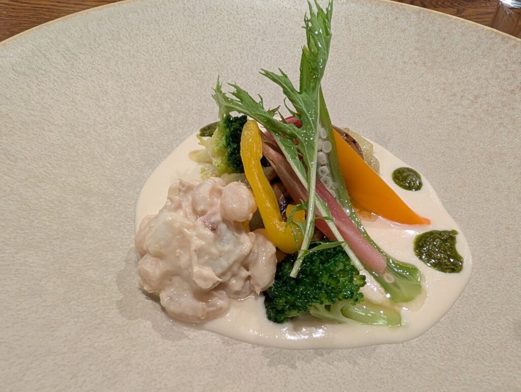 彩り野菜の前菜