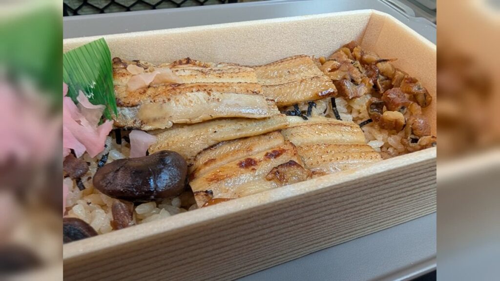 あなご飯のお弁当