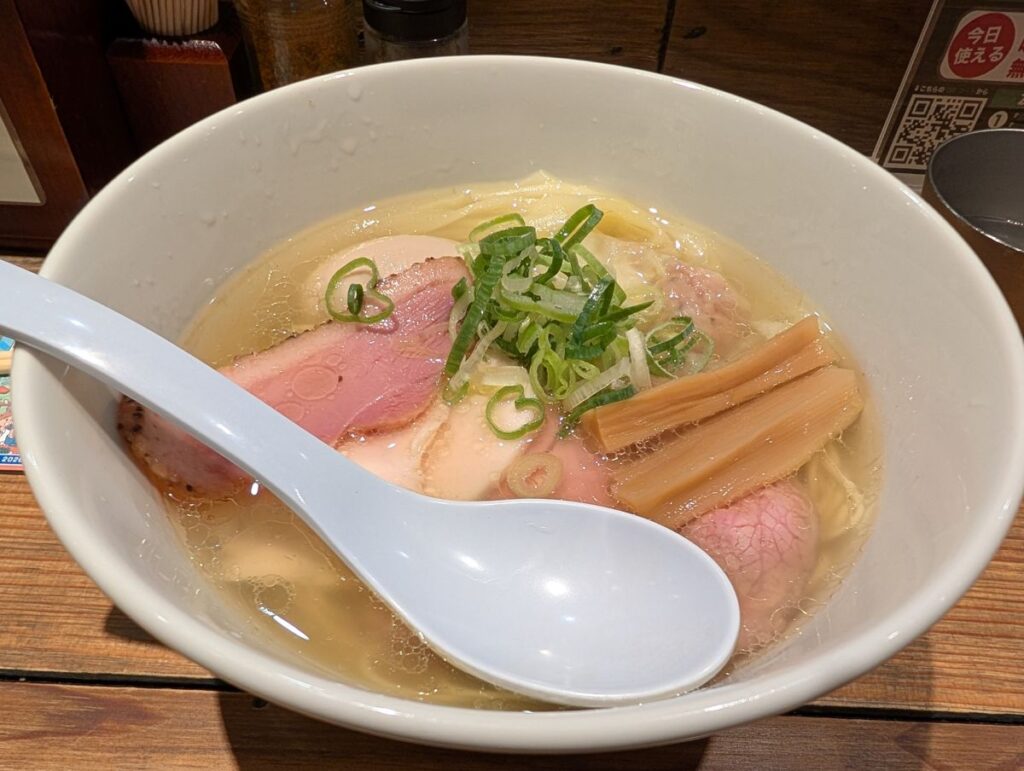 麺屋翔みなとの真鯛の特製塩らーめん